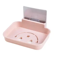 Bathroom Shower Soap Box Dish Storage Plate Tray Holder Case Soap Holder Bathroom Tray Accessories Box Shelf Wall Dishes
