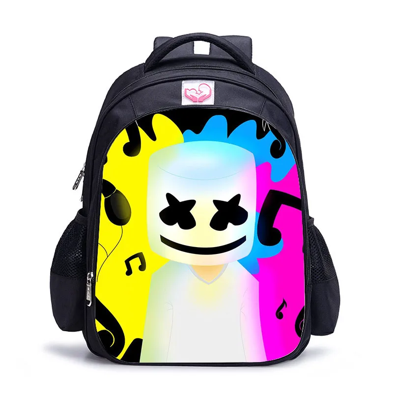 Детский Школьный рюкзак Marshmello, школьный рюкзак для мальчиков и девочек, рюкзаки для девочек, Mochila Escolar Menina - Цвет: big19
