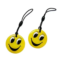 10 шт. Rfid брелоки IC Tag Token 1k S50 13,56 MHz ISO14443A Rfid брелок карты контроля доступа 35 мм