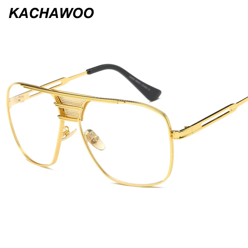 Мужские квадратные оправы для очков Kachawoo модные аксессуары высококачественная