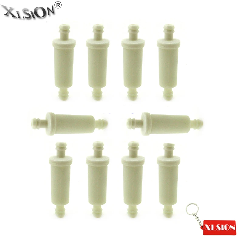 XLSION 10pcs Oil Injection Filter For Polaris Magnum Snowmobile ATV Sportsman 2530009 Ski Doo