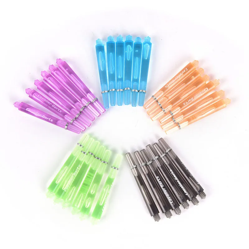 

New 6pcs with O Ring 2BA Thread 5 Colors Nylon Dart Shafts Dart Accessories 45mm
