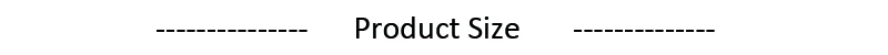 Product Size