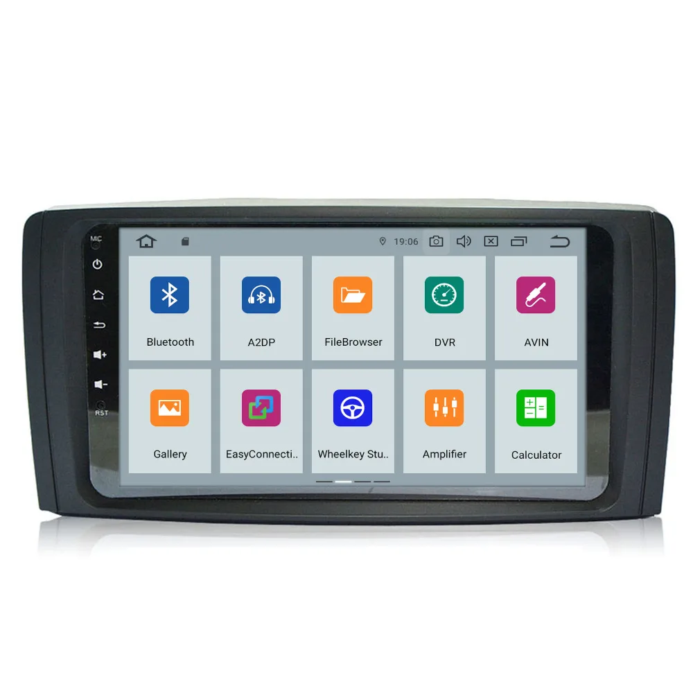 Excellent COIKA 9" 2+16G RAM Android 9.0 Car Auto Radio GPS Navi For Mercedes-Benz W251 280 R350 R500 R300 R320 R63 Multimedia WIFI BT OBD 1