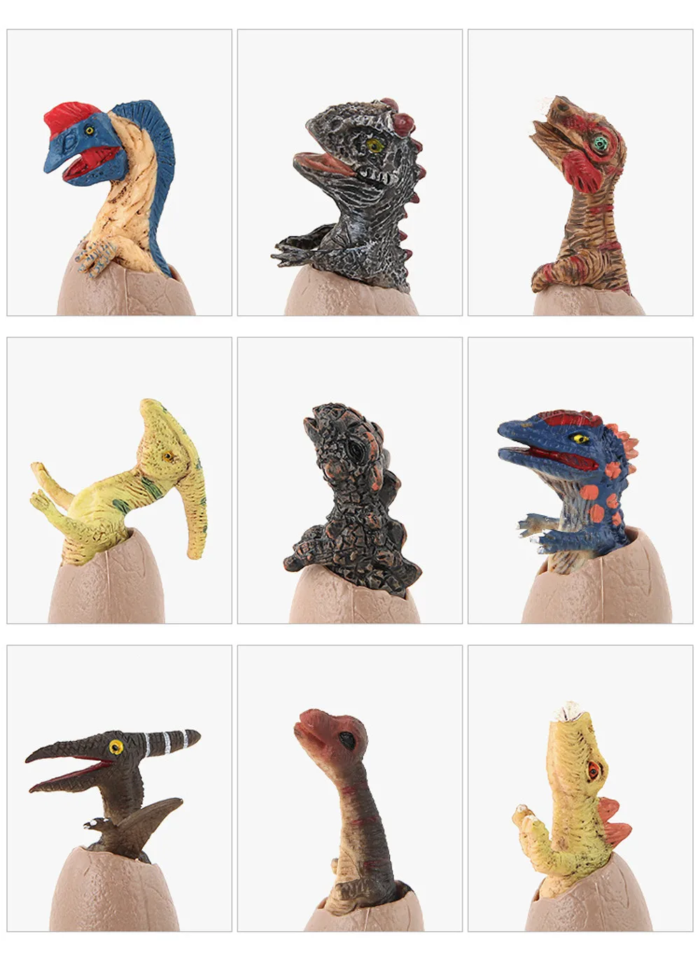 9 шт. обучающая модель динозавра деформационный набор детской игрушки динозавр Подарочная модель скелет D300115