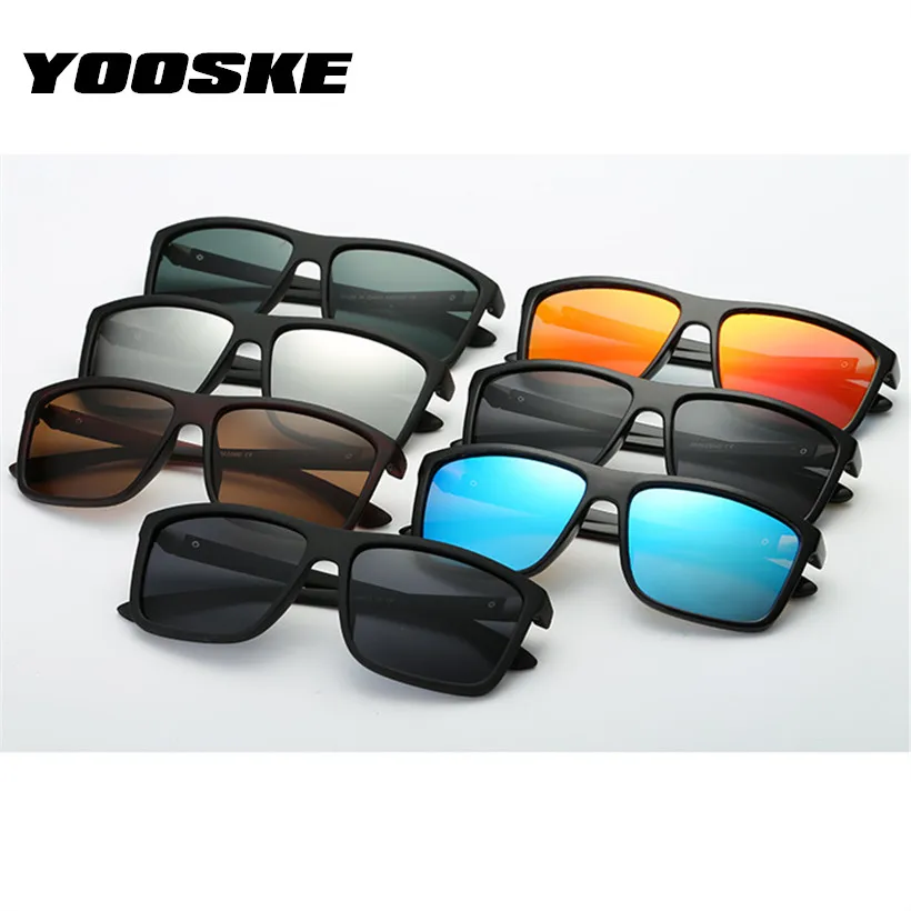 Yooske Classic Retro Mens Polarized Sunglasses Men Rectangle Yooske Classic Retro Mens Polarized Sunglasses Men Rectangle