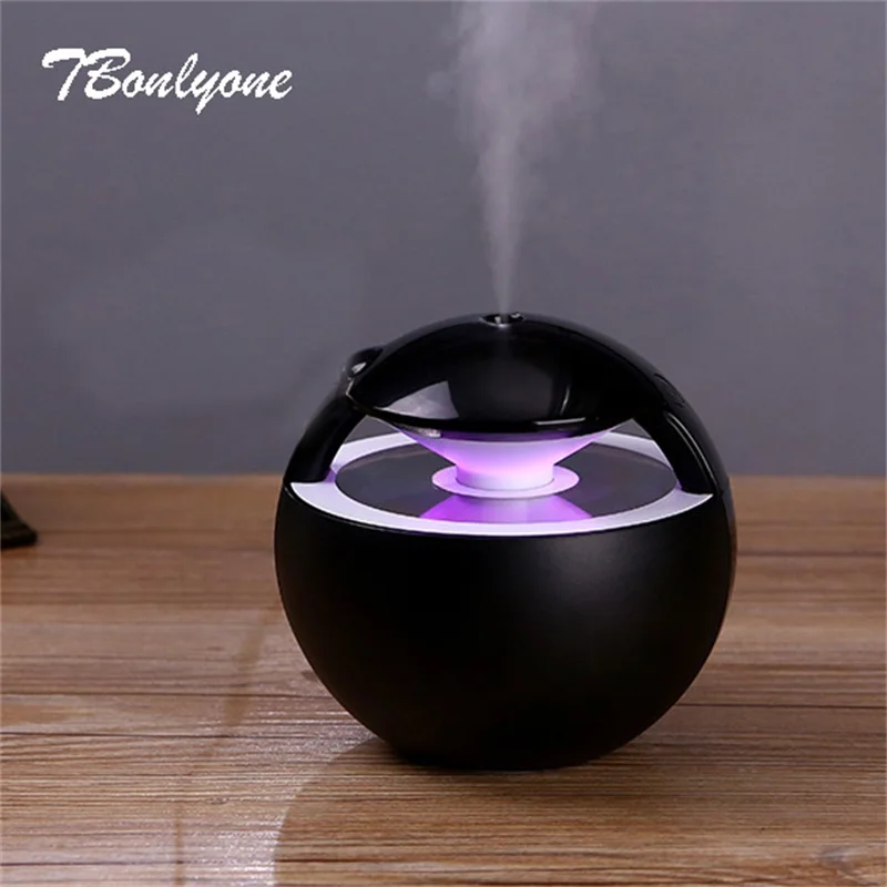 TBonlyone 450ML Ball Humidifier With Aroma Lamp Essential Oil Ultrasonic Electric Aroma Diffuser Mini USB Air