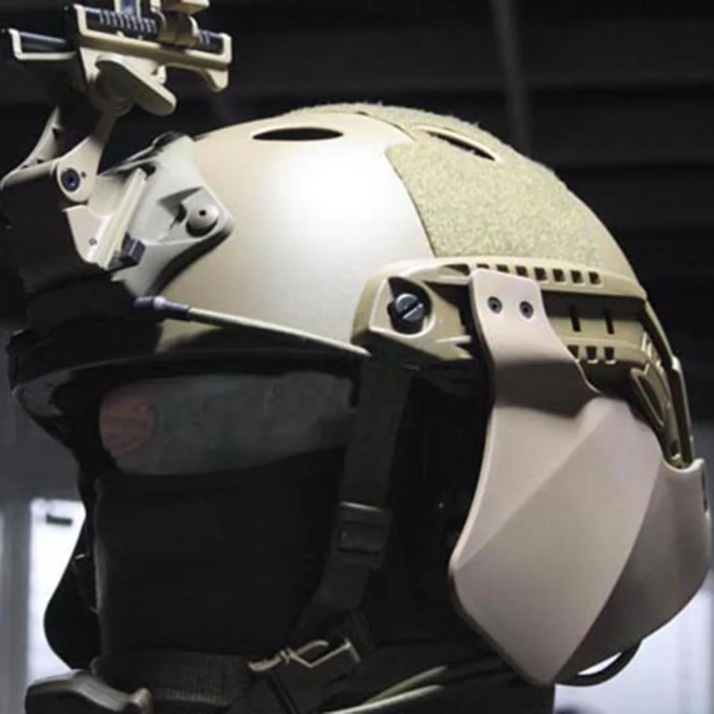 UP-ARMOR FAST MICH HELMET Side Rail Cover Compatibility IBH Mich 2000 ACH Airsoft Hunting Ear Protect UP-ARMOR FAST MICH HELMET Side Rail Cover Compatibility IBH Mich 2000 ACH Airsoft Hunting Ear Protect