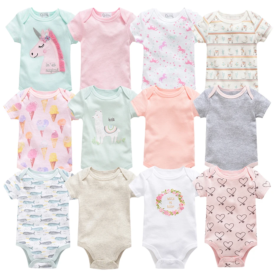 Kavkas/Одежда для маленьких мальчиков комбинезоны с коротким рукавом Комбинезоны для маленьких девочек для новорожденных хлопковые боди для маленьких мальчиков, одежда для близнецов