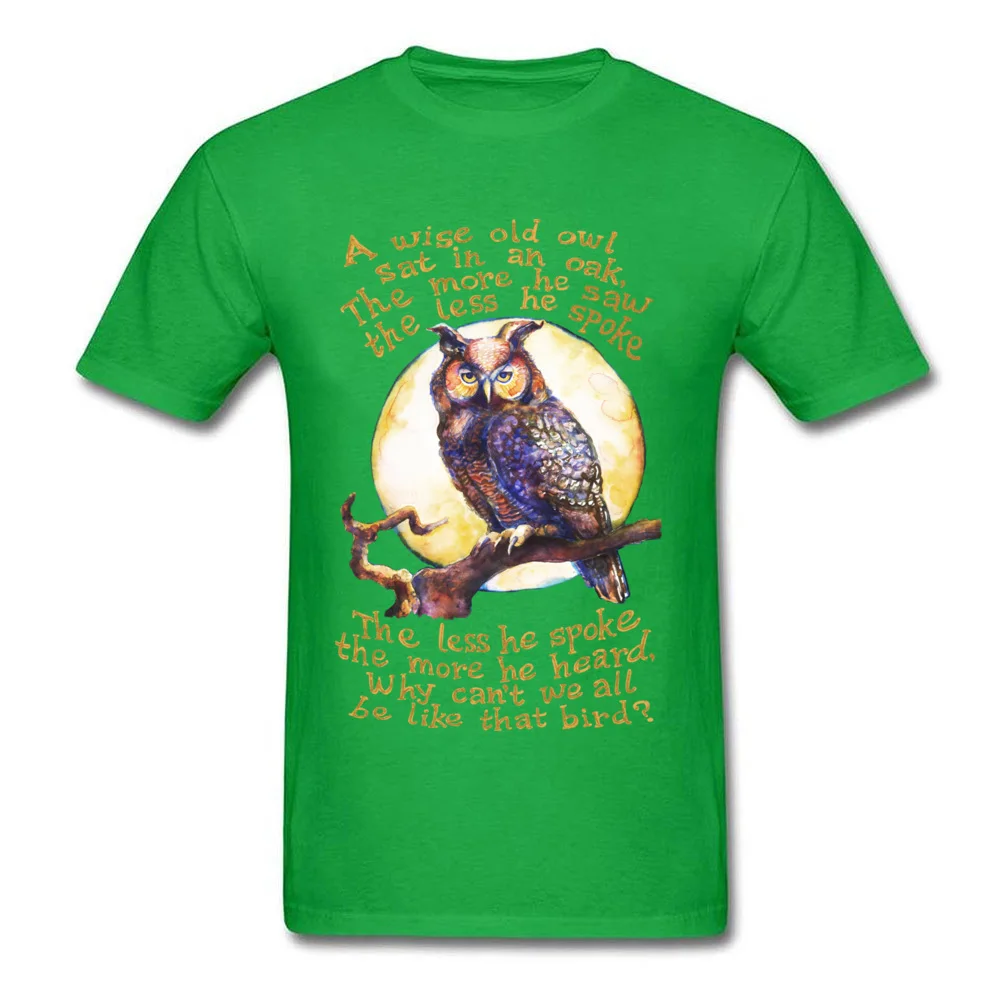 A Wise Old Owl_green