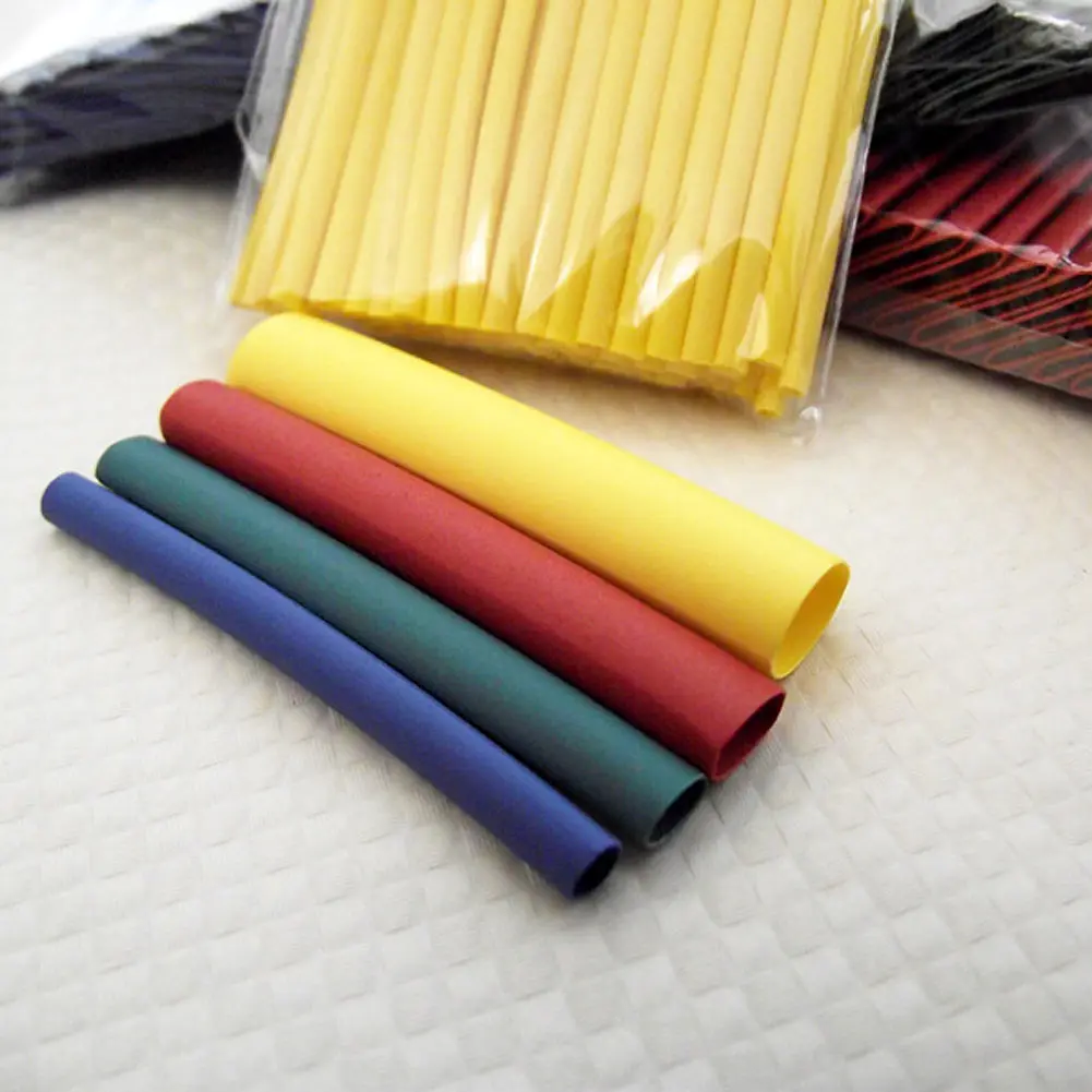 260PCS Heat Shrink Tube 4Colors 8Sizes Tubing Wrap Sleeve Set Cobmo