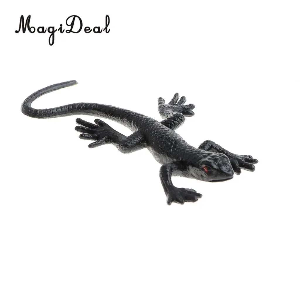 10 Pieces Lifelike Lizard Model Figure Halloween Party Decor Joke Prop Play Animal Toys Children Kids Friends Gag Gift 5x3cm