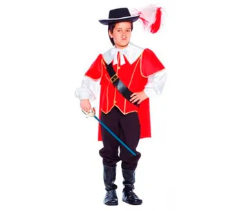 

Guirca-Costume Musketeer's to kid's 7 a 9year