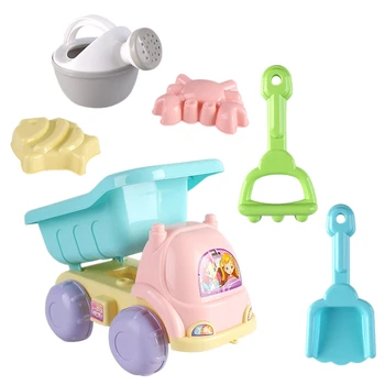 

6 Sets Of Children Playing Sand Dredging Tools Playing Water Beach Toys