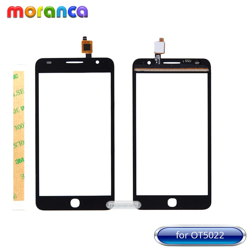 

5.0'' for Alcatel One Touch Pop Star 3G OT5022 OT 5022 5022X Touch Screen Digitizer Glass Sensor Panel Black White+ 3M Tape