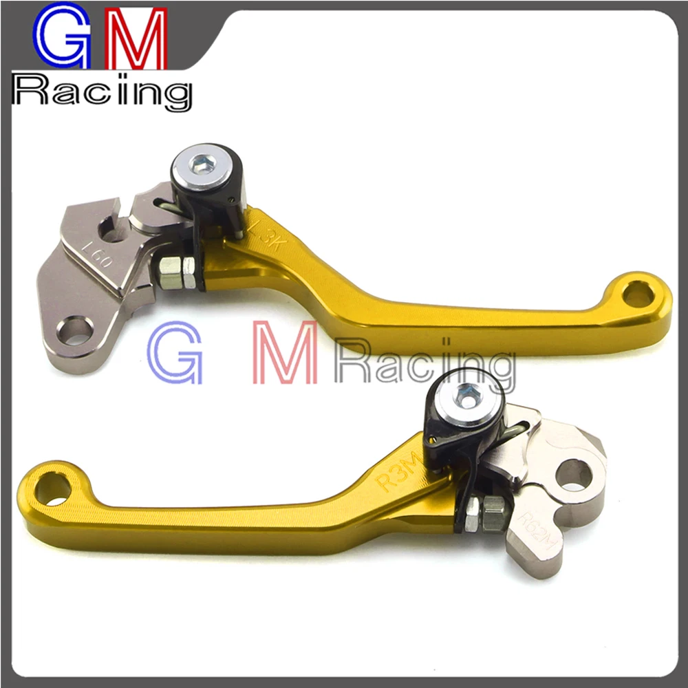 

Motorcycle CNC Billet Pivot Foldable Brake Clutch Levers For SUZUKI RM85 RMZ125 RM250 RM 85 125 250 Dirt Bike Motocross