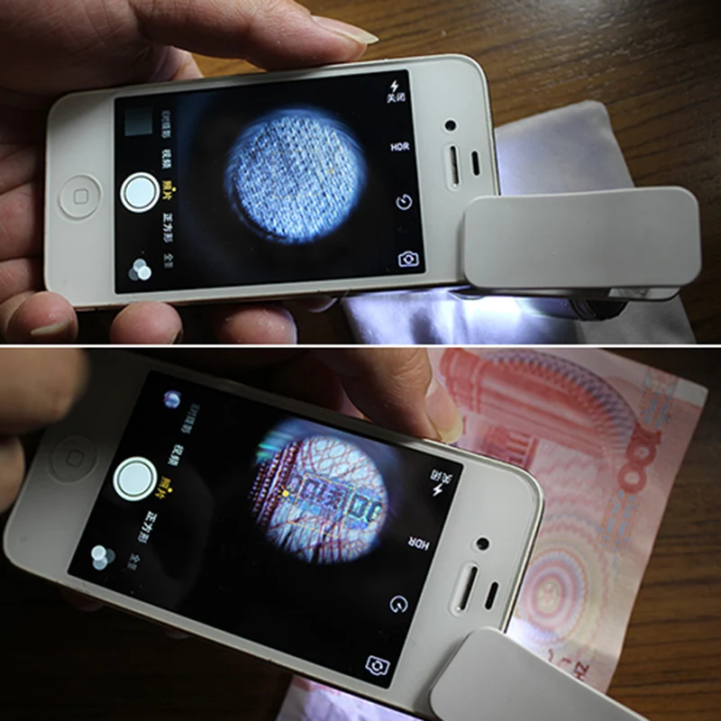 العالمي الهاتف المحمول المجهر ماكرو عدسة 60X زووم بصري المكبر كاميرا دقيقة كليب LED العدسات ل فون SE 5 S 6 S زائد العالمي الهاتف المحمول المجهر ماكرو عدسة 60X زووم بصري المكبر كاميرا دقيقة كليب LED العدسات ل فون SE 5 S 6 S زائد
