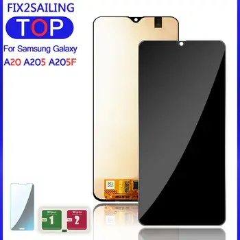 

Lcds For Samsung Galaxy A20 Lcd Digitizer A205/DS A205F A205FD A205A Display Touch Screen Digitizer Assembly For Samsung A20 lcd