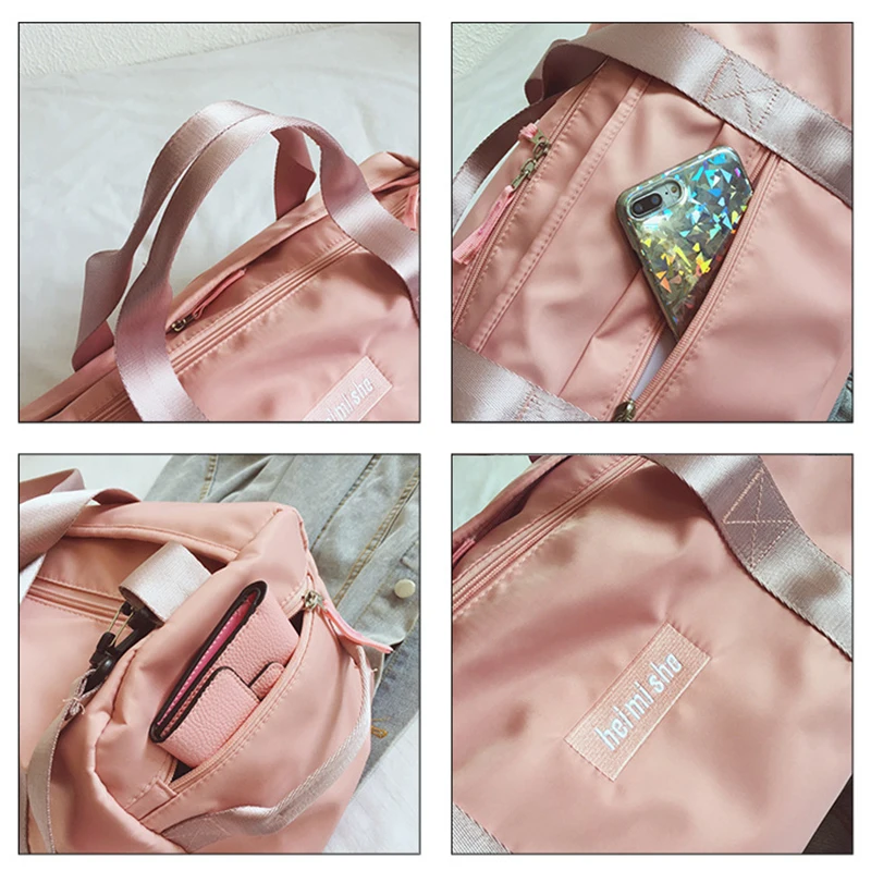 Woman Sports Gym Bag Sac De Sport Bag Men For Gym Training Bag Waterproof Outdoor Travel Sports Shoes Women Dry Wet Fitness Yoga