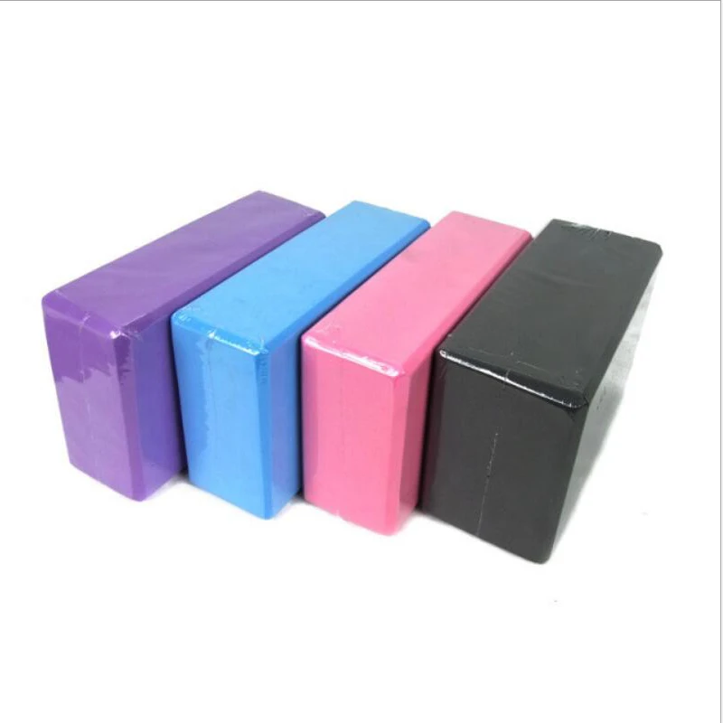 8 Colors EVA Yoga Block Brick Sports Exercise Gym Foam Workout Stretching Aid Body Shaping Health Training Fitness Yoga Sets W $