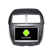 ROM 16G Quad Core 1024*600 Android 5.1.1 Fit Mitsubishi ASX 2010 2011 2012 Car DVD Player GPS TV 3G Radio Navigation
