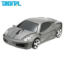 Геймер игровой мыши мышь гоночный автомобиль формы беспроводной мышь 1000 dpi мыши для компьютера ПК ноутбук 2,4 ГГц оптический