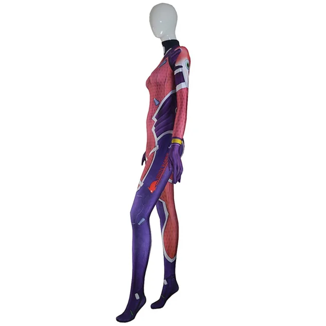 D.VA Costume 3D Print dva White Rabbit SKIN Zentai Bodysuit Female Women Girls Custom Halloween Cosplay D.va Catsuit Lycra Suit (1)
