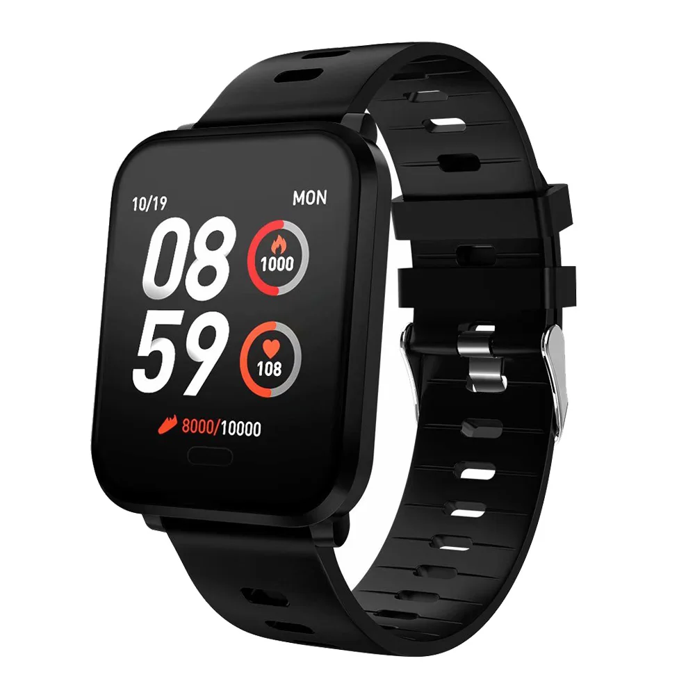 

K10 Bluetooth Fitness Smart Watch Band IP68 Waterproof Heart Rate Message Call Reminder Multiple Sport Men Smart Bracelet