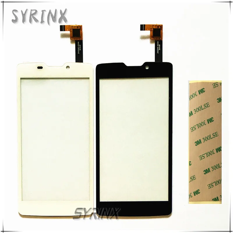 

Syrinx White Tape Touch Screen Digitizer For DNS S4507 4507 Touchscreen Sensor SmartPhone Front Glass Touch Panel For DNS S4507