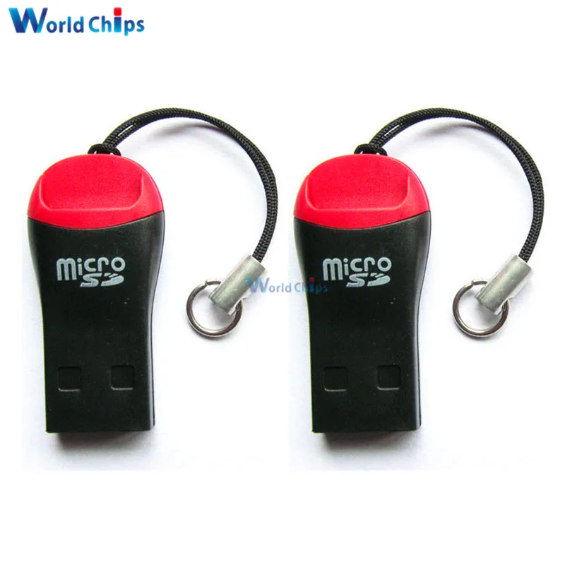 

Hot Selling 5PCS USB 2.0 Micro SD SDHC T-Flash TF Flash M2 Memory Card Reader Mini Adapter High Speed For Laptop