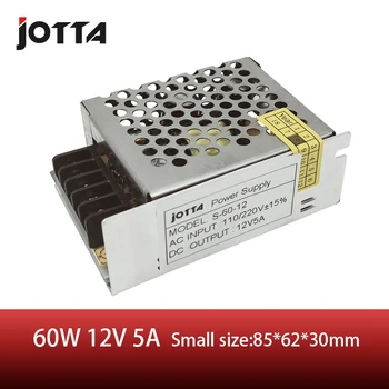 

60W 12V 5A switching power supply AC220V to DC Strip Lamp supply
