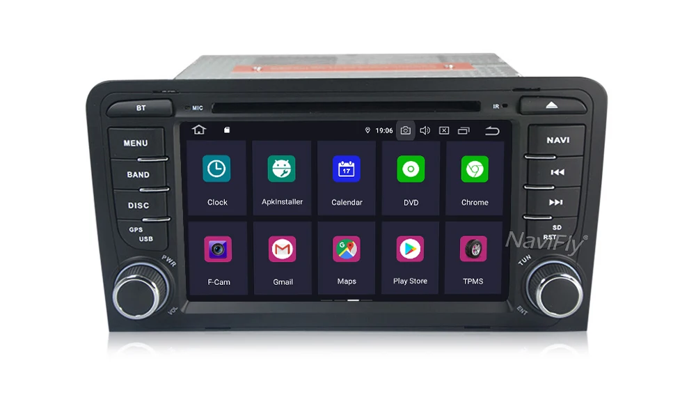 Top High configuration!android9.0 px30 car dvd player for Audi A3 S3 Audi A3 S3 2003-2011 with gps navigation DSP IPS 4G WiFi 17