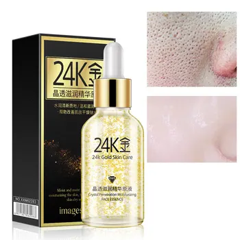 

24K Gold Anti-aging Facial Serum Crystal Liquid Essence Moisturizing Anti Wrinkle Lifting Firming Cream Tighten Face Skin Care