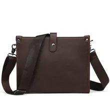 Винтажный Мужской портфель Crazy horse, кожаные сумки на плечо, роскошная сумка-мессенджер, сумка для ноутбука, сумка для бизнеса, офиса, путешествий, сумка для ipad