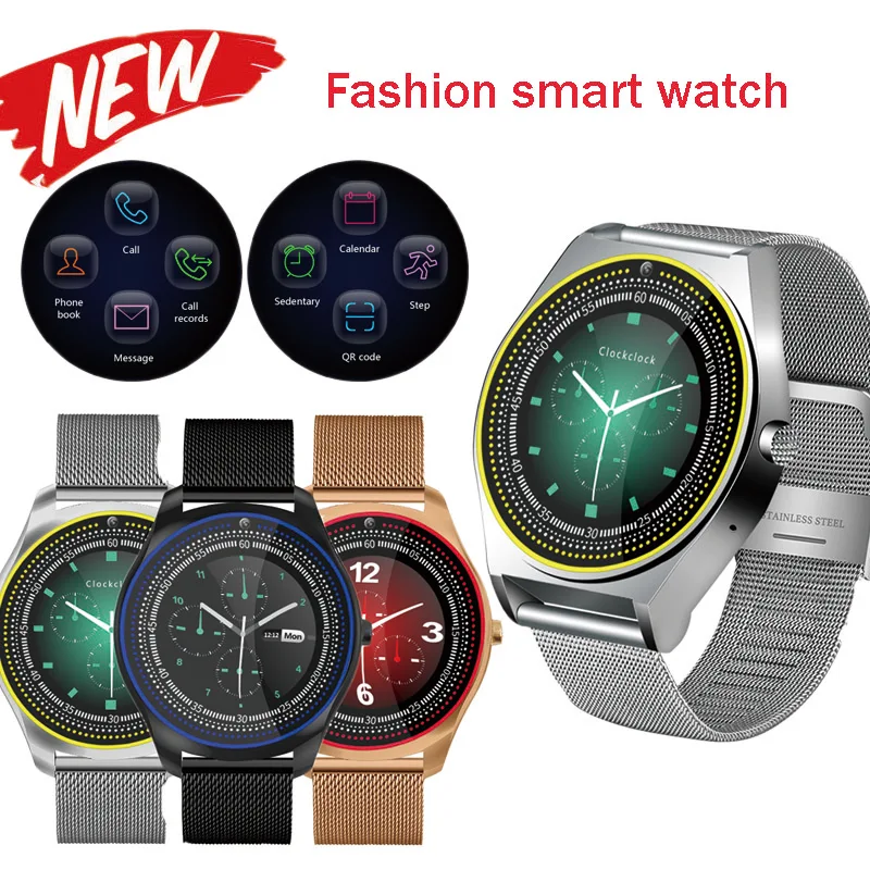 US $17.92 30% OFF|New Smart watch Fashion Men's and Women's Watch Bluetooth Fitness tracker Pedometer SIM Phone Call Positioning Camera Smartwatch-in Smart Watches from Consumer Electronics on Aliexpress.com | Alibaba Group