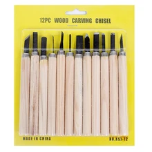 Urijk 6/10/12 шт деревянный набор инструментов для резки по дереву инструменты долото Ножи древесины Gouge ручная гравировка мачете угловой фрезерный станок Инструменты для ручной работы