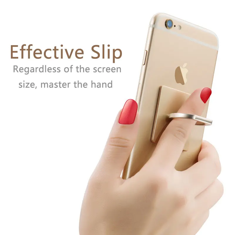 Finger Ring Mobile Phone Smartphone Stand Holder holder Car Mount Stand For iPhone Huawei Samsung Smart Square Phone Ring holder