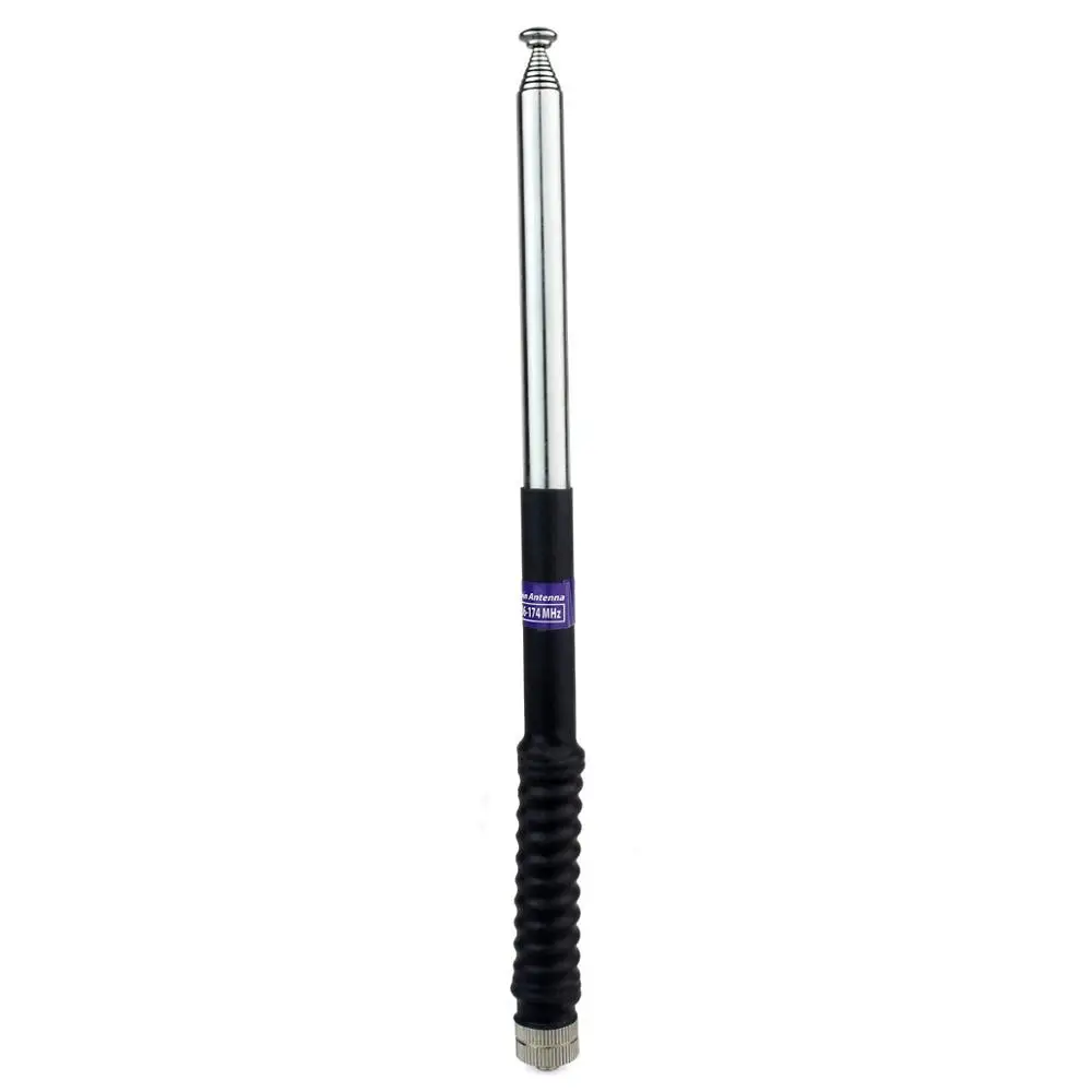 Телескопическая SMA VHF 136 174 МГц антенна для baofeng UV 5R 82 BF 888S двухстороннее радио иди и
