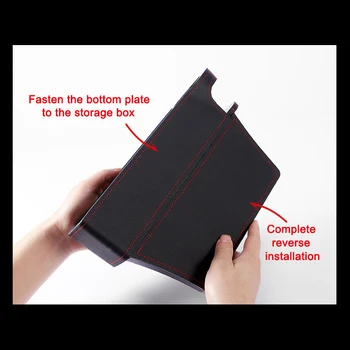 

Black Leather Car Pocket Organizer Seat Gap Filler Box w/Cup Holder Seat Catcher Between Seats Organizer NJ88