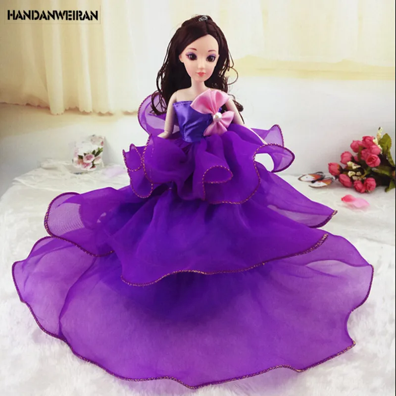 3D 시뮬레이션 눈 패션 혼란 스윙 혼란 스럽다 인형 소녀 아이 생일 선물 장난감 신부 공주 소녀