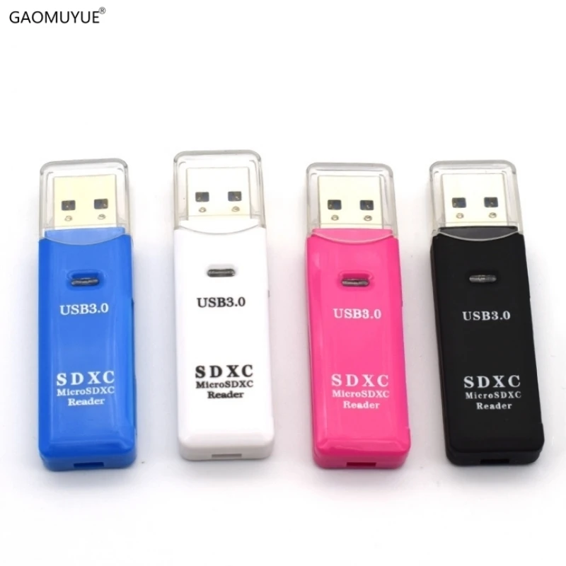 Считыватель карт GAOMUYUE USB3.0 для Microsd и TF/SD карт и SD USB 3,0 в кардридер s для ПК и Loptop free-S2