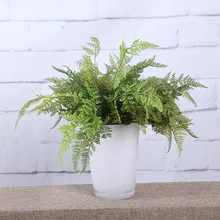Красота папоротник Искусственные цветы листья Листва дома деко искусственные папоротник листья цветок Свадебный магазин украшения