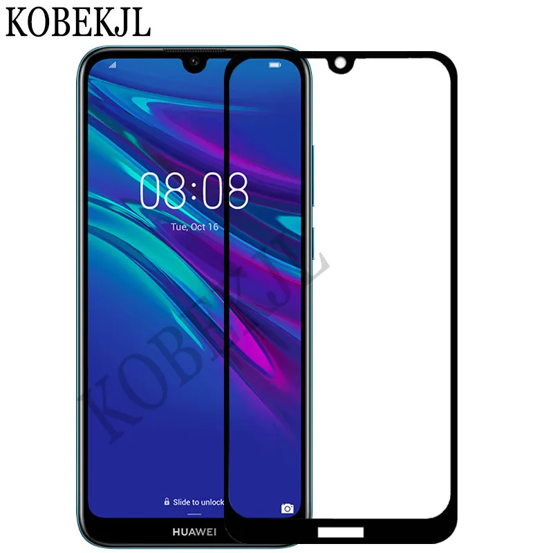 Стекло для Huawei Y6 2019 защита экрана Pro полное покрытие стекло Y 6 Prime Y6Pro Y6Prime