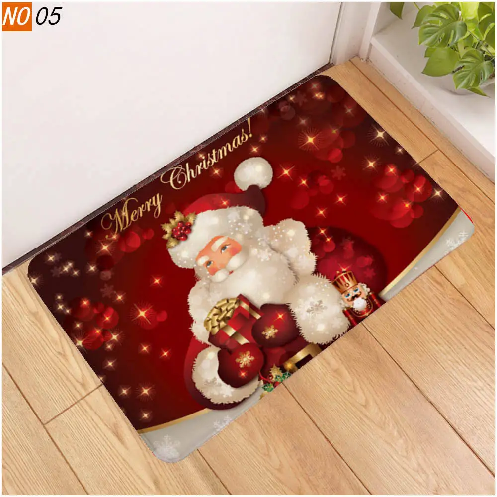 Christmas Dwarf bedroom corridor carpet non-slip soft doormat suitable for living room kitchen - Цвет: 1201air-5