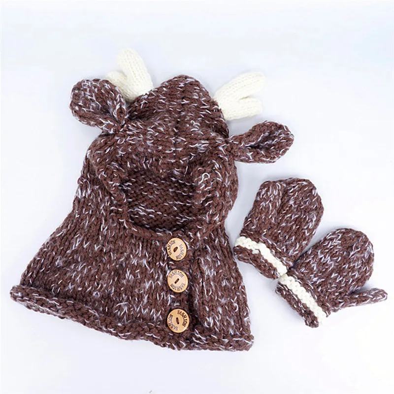 Зимняя шапка, вязаный шарф с капюшоном, Детские теплые милые полосатые зимние шапки с совой для осени и зимы, аксессуары для малышей, acessorios para cabelo