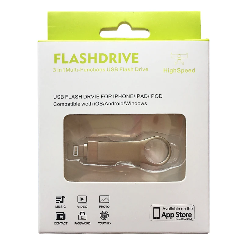 OTG Usb флэш накопитель 8 ГБ 16 32 64 Гб 128 HD карта памяти для iPhone X/8/7/7 Plus/6/6s/5/SE/ipad