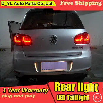 

Car Styling Tail Lamp for VW Golf mk6 LED Tail Light 2010-2012 golf6 New Altis LED Rear Lamp LED DRL+Brake+Park+Signal Stop Lamp