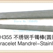 1 шт., Круглый браслет/браслет оправка-нержавеющая сталь, браслет оправки, кольцо размеров Инструменты, изготовления ювелирных изделий Инструменты