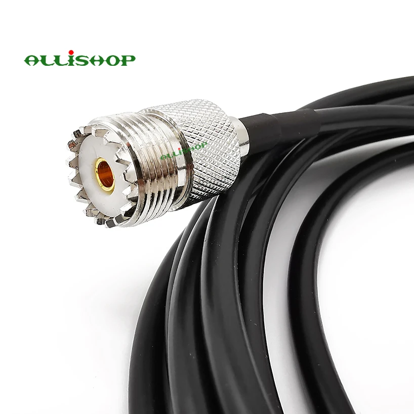 Кабель удлинитель UHF для SO 239 Jack LMR200 антенна двухсторонней радиосвязи CB VHF