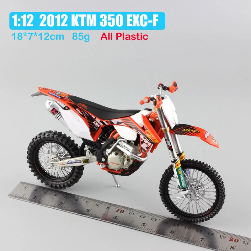 1/12 Automaxx мини KTM 350 EXC-F EXC литые под давлением модели грязи мотокросс эндуро велосипед и автомобиль миниатюрный мотоцикл игрушка для детей